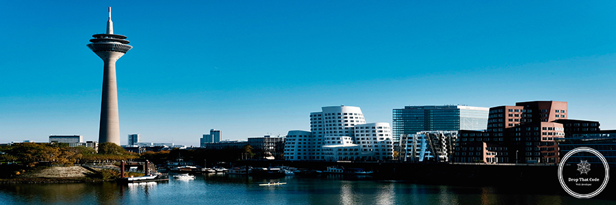 media-harbour-with-famous-rhinetower-dusseldorf-germany media-harbour-with-famous-rhinetower-dusseldorf-germany