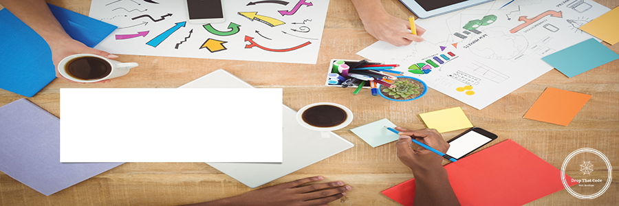 work-desk-with-papers professional website design toronto