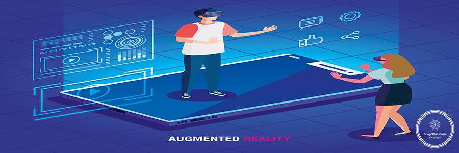 couple with glasses of reality augmented and smartphone couple with glasses of reality augmented and smartphone vector illustration design